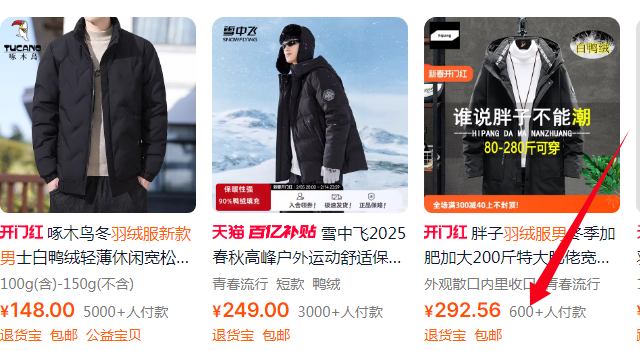 主推关键词基础销量