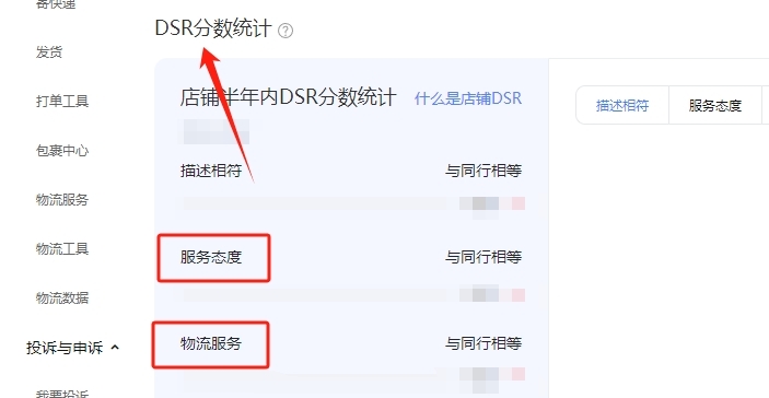 DSR分数统计